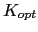 $ K_{opt}$