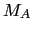 $ M_{A}$