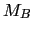 $ M_{B}$