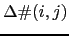 $ \Delta \char93 (i,j)$