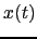 $ x(t)$