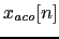 $ x_{aco}[n]$